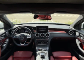 Mercedes-Benz C 400 4МATIC AMG ВЪЗДУХ/BURMESTER/HEAD UP/ОБДУХВАНЕ, снимка 11
