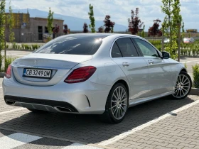Mercedes-Benz C 400 4МATIC AMG ВЪЗДУХ/BURMESTER/HEAD UP/ОБДУХВАНЕ, снимка 7