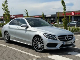 Mercedes-Benz C 400 4МATIC AMG ВЪЗДУХ/BURMESTER/HEAD UP/ОБДУХВАНЕ, снимка 9