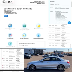 Mercedes-Benz C 400 4МATIC AMG ВЪЗДУХ/BURMESTER/HEAD UP/ОБДУХВАНЕ, снимка 17