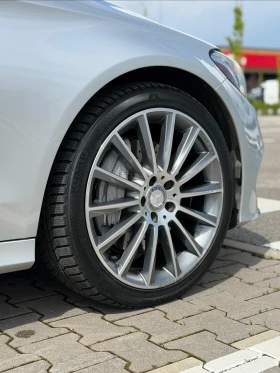 Mercedes-Benz C 400 4МATIC AMG ВЪЗДУХ/BURMESTER/HEAD UP/ОБДУХВАНЕ, снимка 10