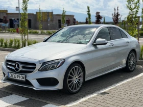 Mercedes-Benz C 400 4МATIC AMG ВЪЗДУХ/BURMESTER/HEAD UP/ОБДУХВАНЕ, снимка 3