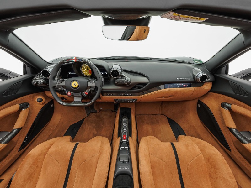Ferrari F8 Spider = Carbon Interior= Гаранция, снимка 10 - Автомобили и джипове - 45765815