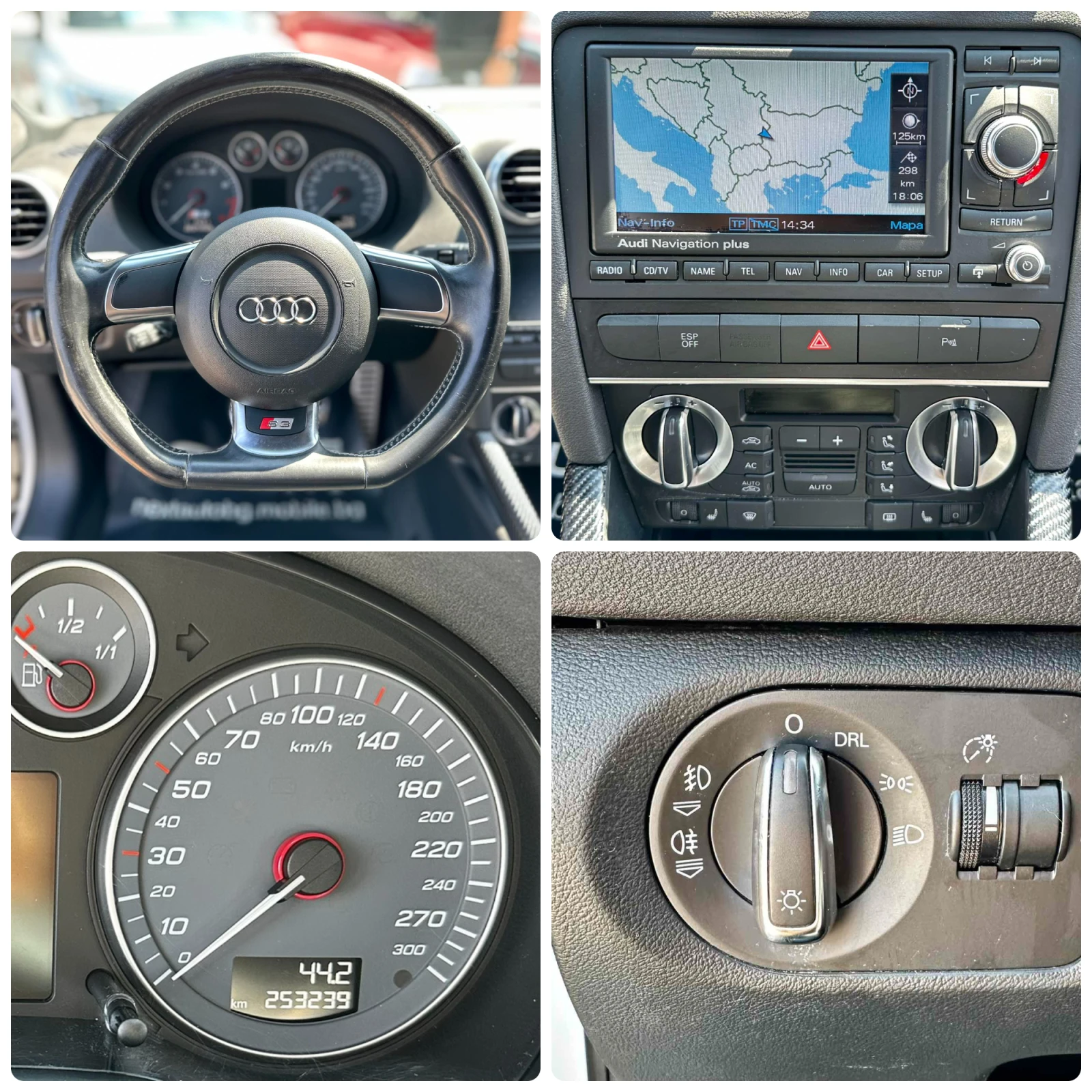 Audi S3 QUATTRO 2.0TFSI 265HP NAVI EU5B | Mobile.bg   13