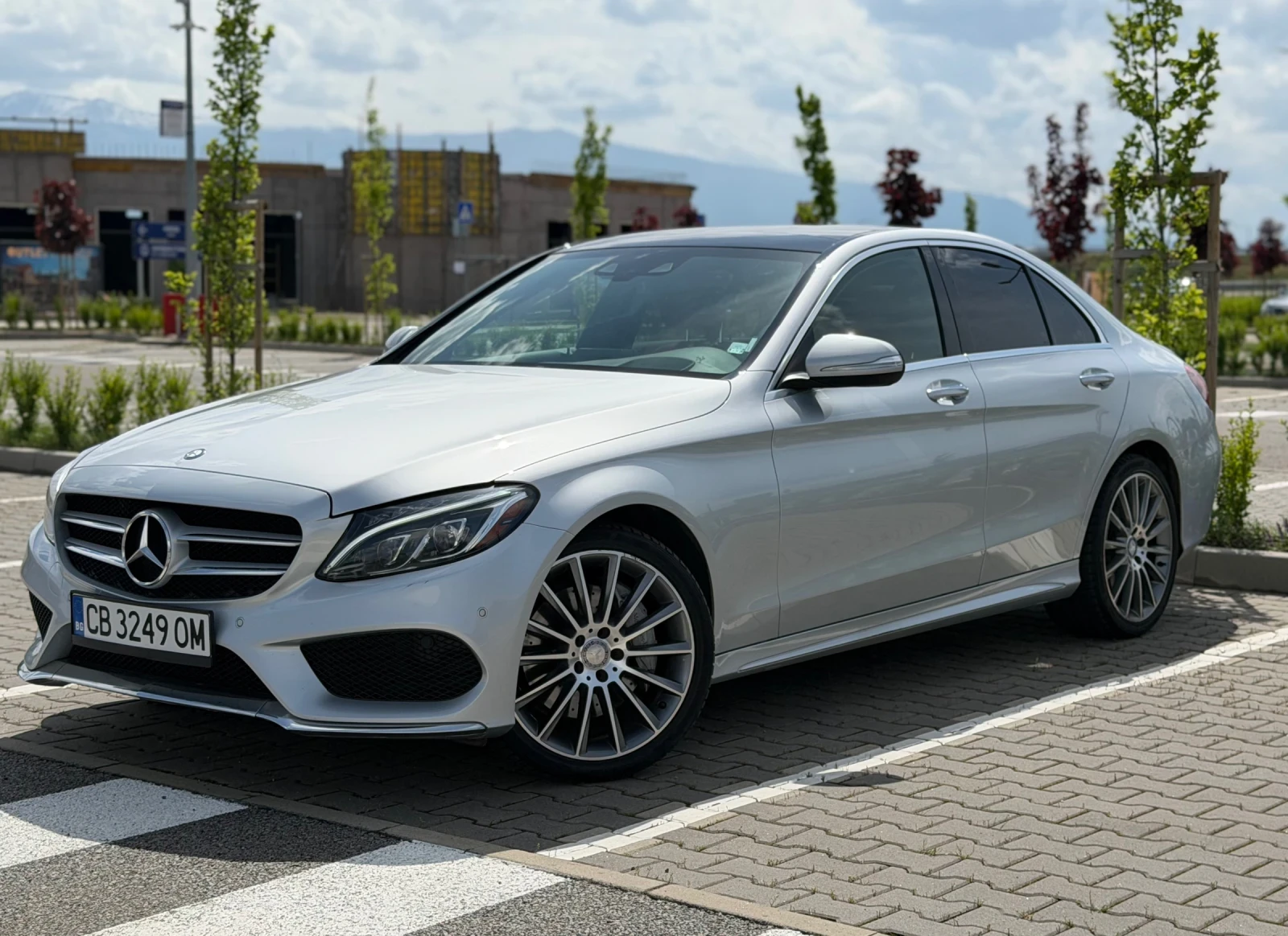 Mercedes-Benz C 400 4МATIC AMG ВЪЗДУХ/BURMESTER/HEAD UP/ОБДУХВАНЕ