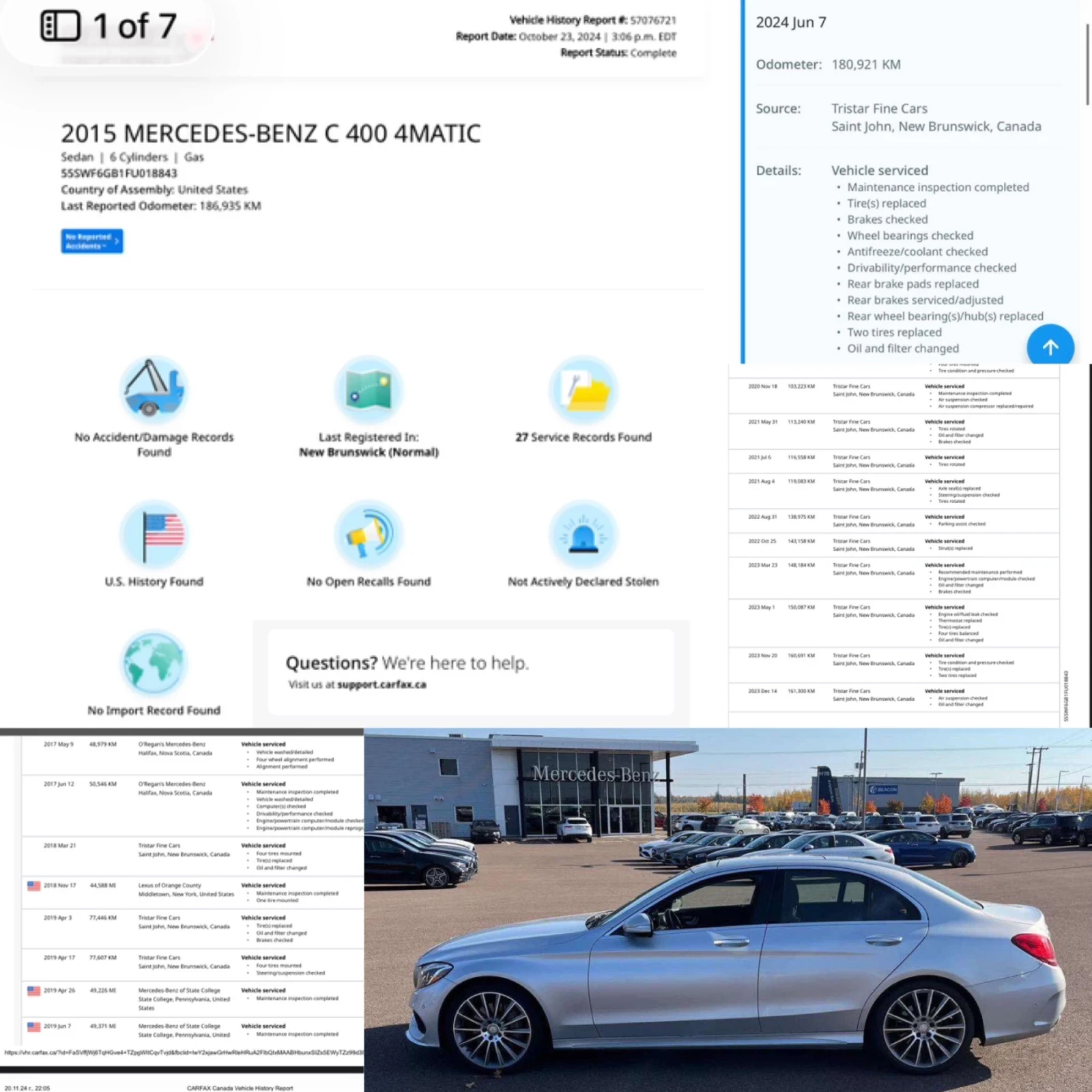 Mercedes-Benz C 400 4МATIC AMG ВЪЗДУХ/BURMESTER/HEAD UP/ОБДУХВАНЕ, снимка 17 - Автомобили и джипове - 54574967