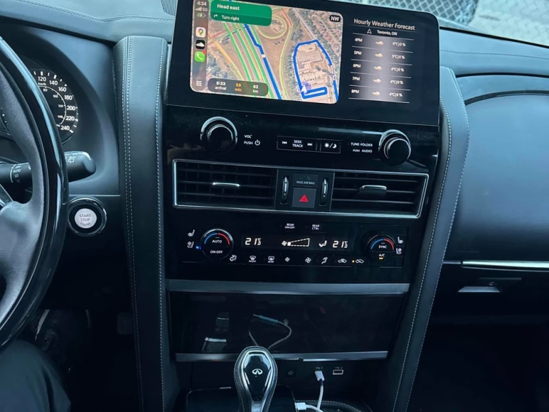 Infiniti QX80 * LUXE 8 Passenger * CARFAX * БЕЗ ПЪРВОНАЧАЛНА ВНО, снимка 9 - Автомобили и джипове - 52825020