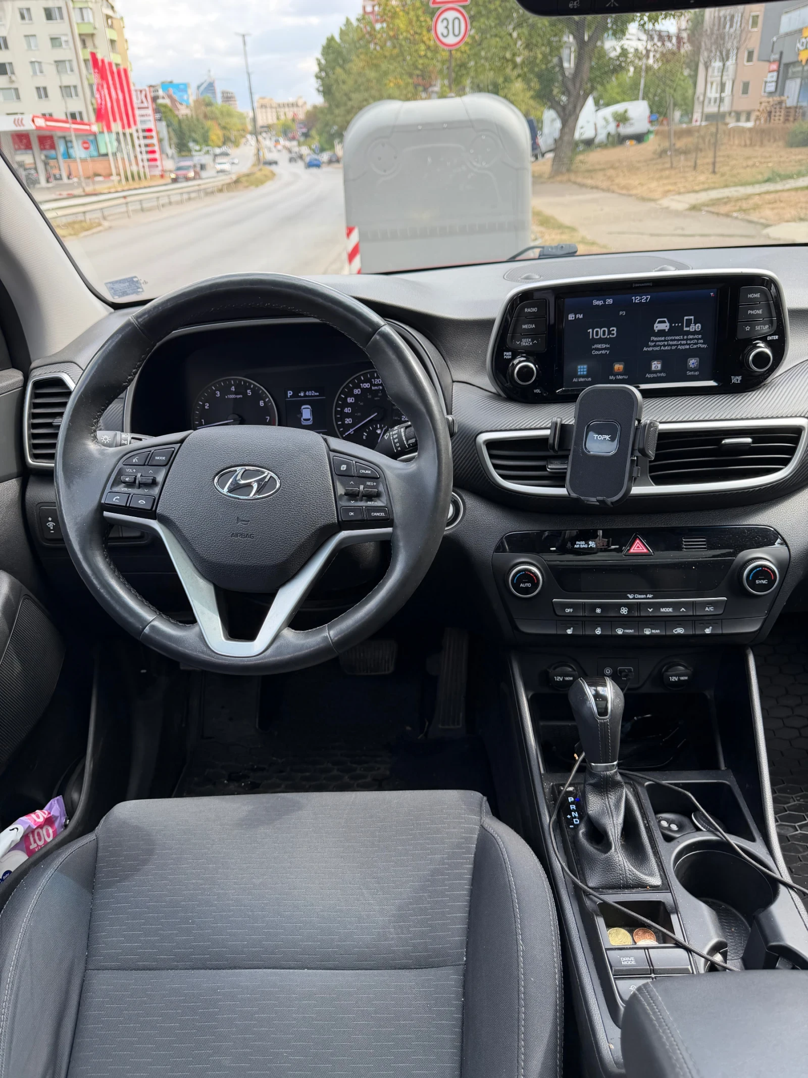 Hyundai Tucson 2.4L HTRAC, снимка 9 - Автомобили и джипове - 56241792