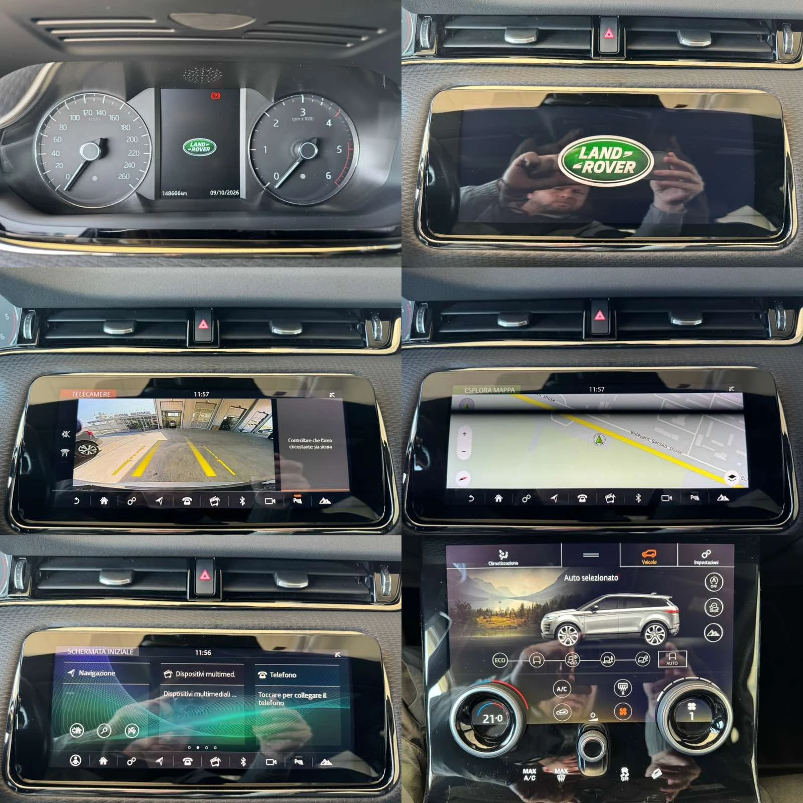 Land Rover Range Rover Evoque 2.0* S* 180ps* R-Dinamic* LED* ����* ������ | Mobile.bg � ����������� 14