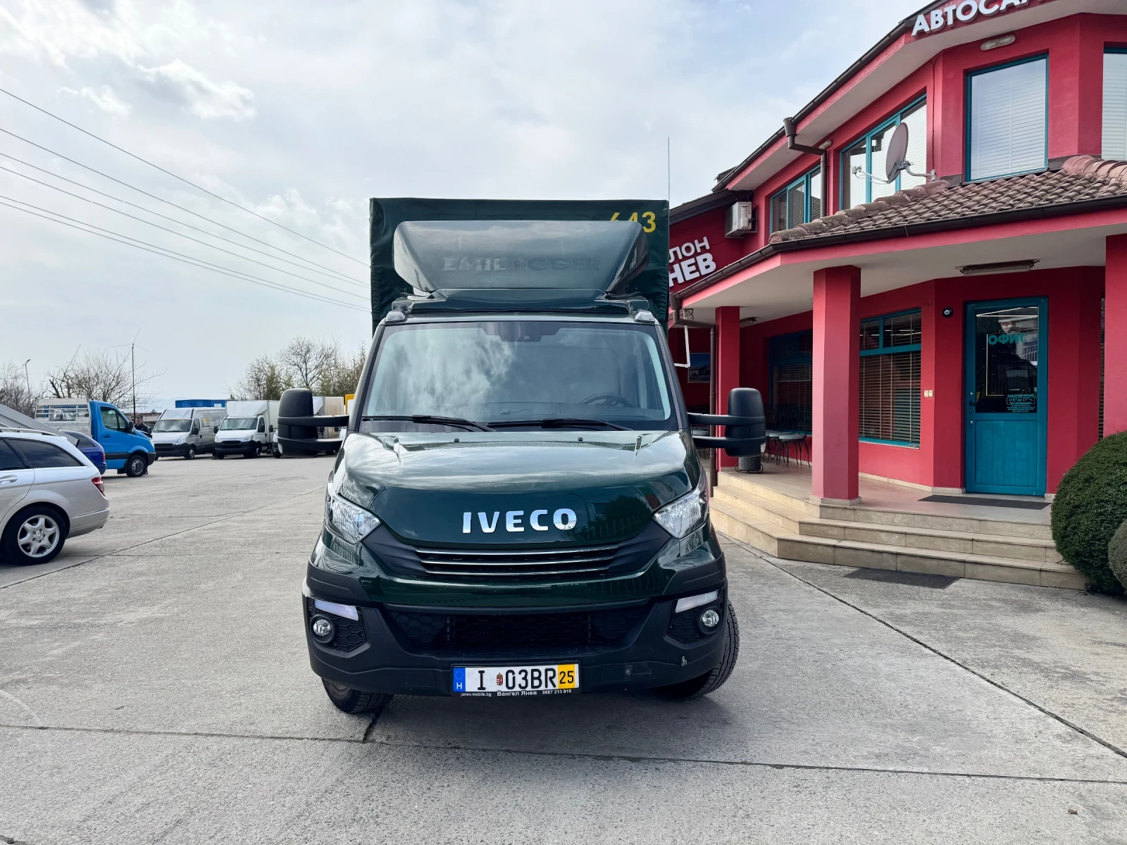 Iveco Daily Euro6* Hi-Matic* Климатроник* Падащ борд - изображение 2