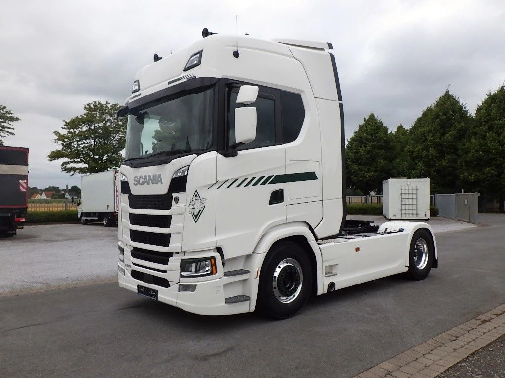 Scania S 500 A   Ретардер   Пълно въздушно окачване   Кожена пр