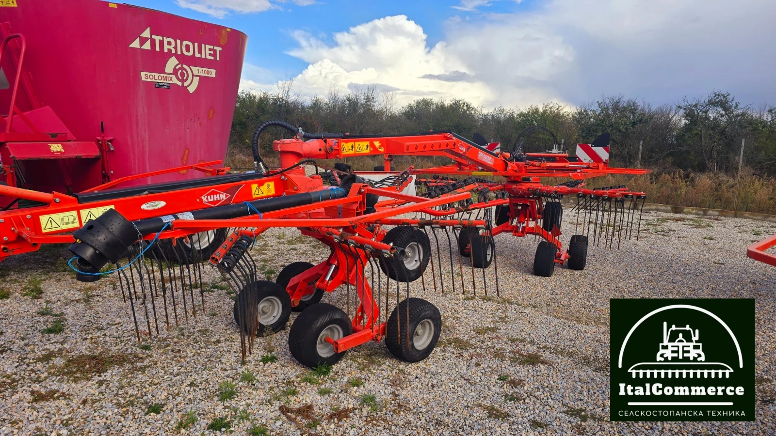 Сенообръщачка KUHN GA 6632 MasterDRIVE