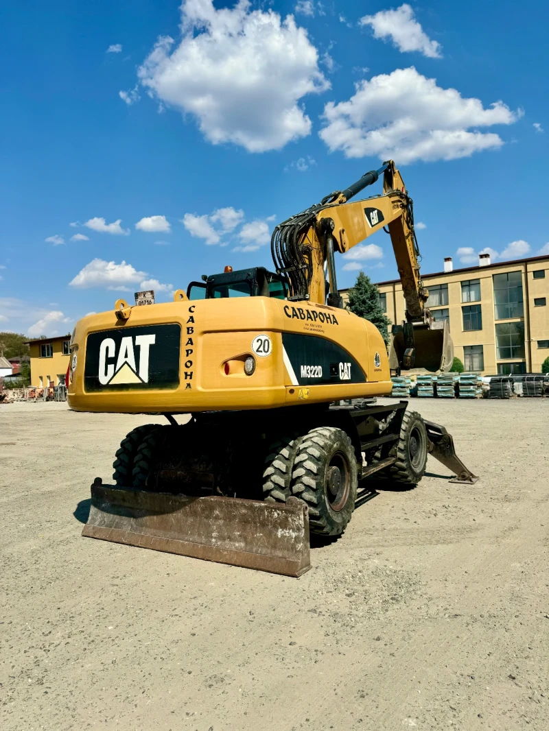 Багер Caterpillar M322D, снимка 3 - Индустриална техника - 47137317