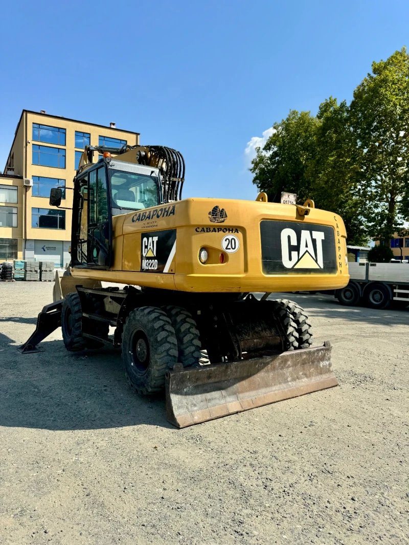 Багер Caterpillar M322D, снимка 5 - Индустриална техника - 47137317