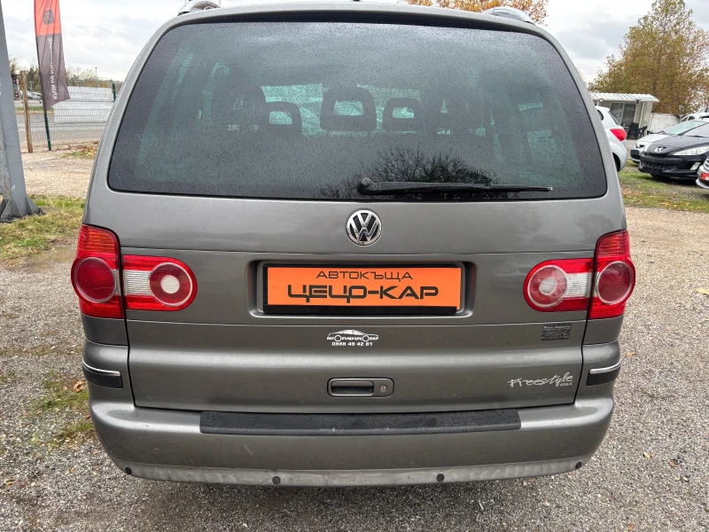 VW Sharan 2008+ 2.0 TDI+ 140 кс+ ФЕЙС+ 7м+ 6ск+ НАВИ+ ШИБИДА, снимка 5 - Автомобили и джипове - 52290599
