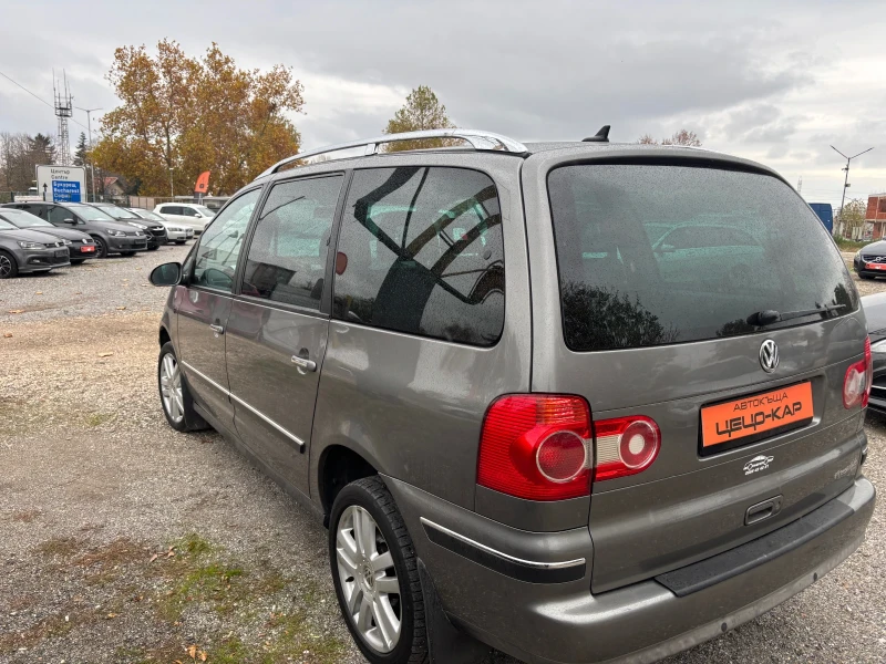 VW Sharan 2008+ 2.0 TDI+ 140 кс+ ФЕЙС+ 7м+ 6ск+ НАВИ+ ШИБИДА, снимка 6 - Автомобили и джипове - 52290599