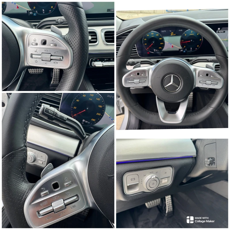 Mercedes-Benz GLE 350 300d AMG-Night MULTIBEAM CAM360 DISTRON ПАНОРАМА , снимка 13 - Автомобили и джипове - 52527738