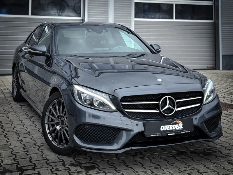Mercedes-Benz C 220 AMG* HEAD-UP* BURMESTER* AMBIENT* ЛИЗИНГ, снимка 3 - Автомобили и джипове - 52587949