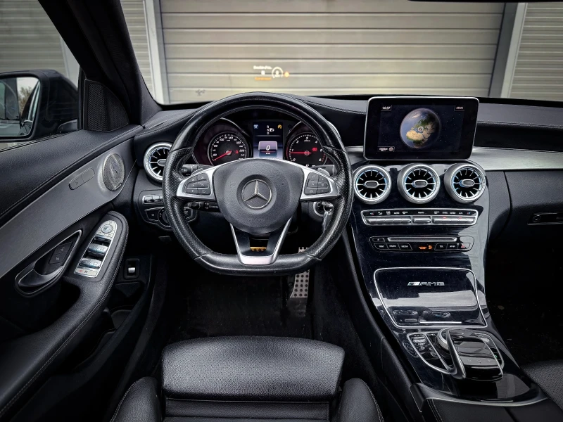 Mercedes-Benz C 220 AMG* HEAD-UP* BURMESTER* AMBIENT* ЛИЗИНГ, снимка 7 - Автомобили и джипове - 52587949