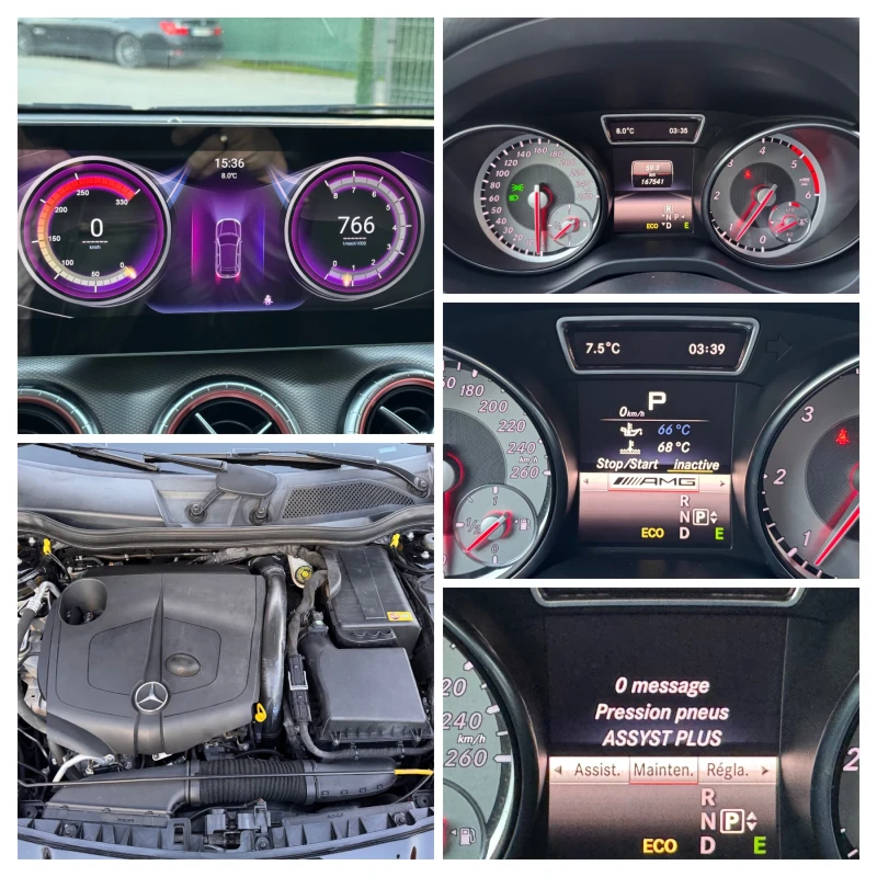 Mercedes-Benz CLA 220 КАПАРИРАНА///, снимка 17 - Автомобили и джипове - 52762465