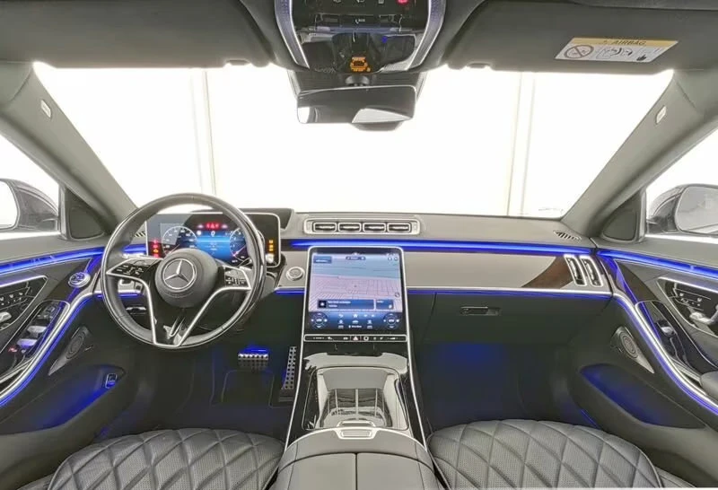 Mercedes-Benz S 450 4MATIC/367HP/AMG/L/MASSAGE/PANO/HUD/CAM/NAVI/260g - изображение 4