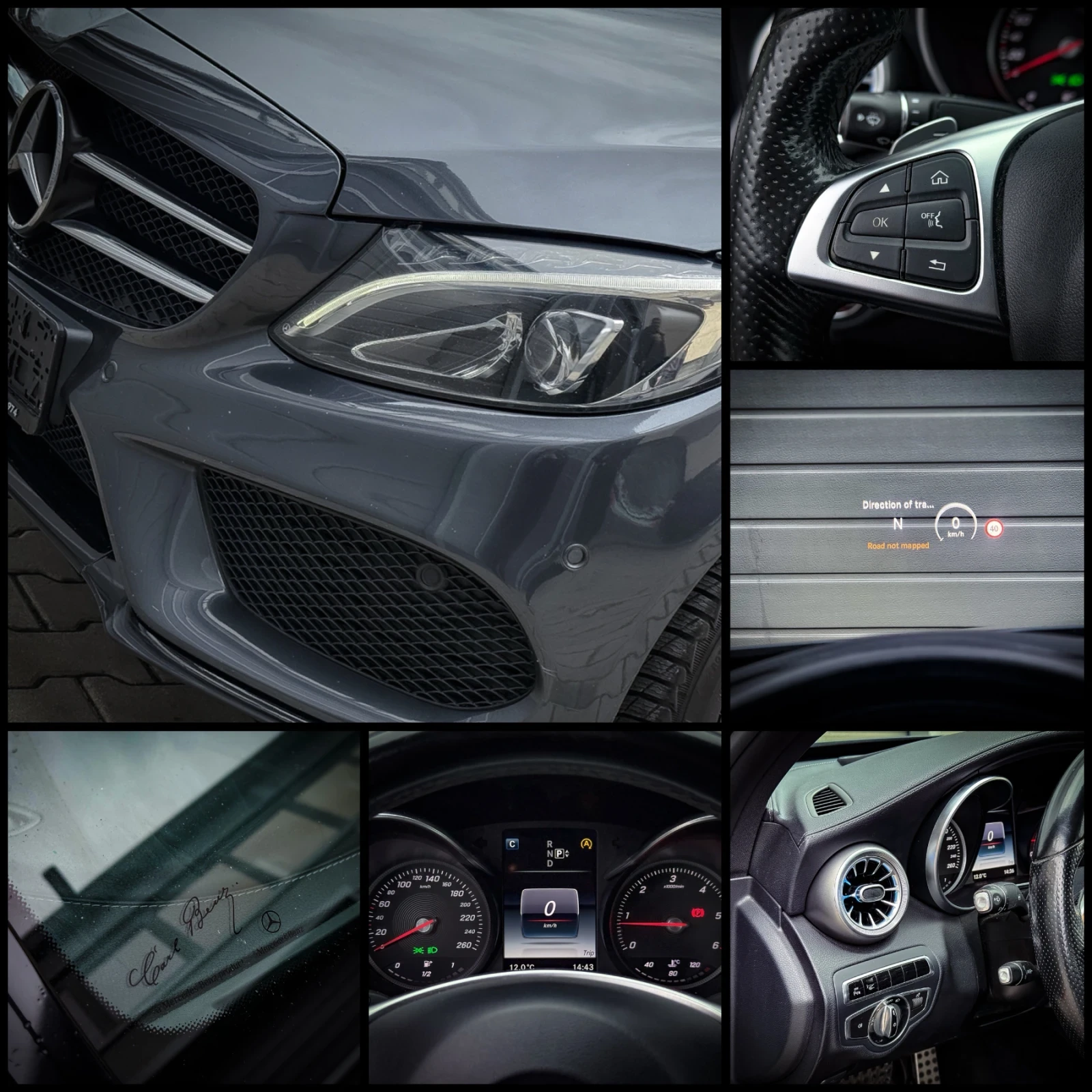 Mercedes-Benz C 220 AMG* HEAD-UP* BURMESTER* AMBIENT*  | Mobile.bg   15