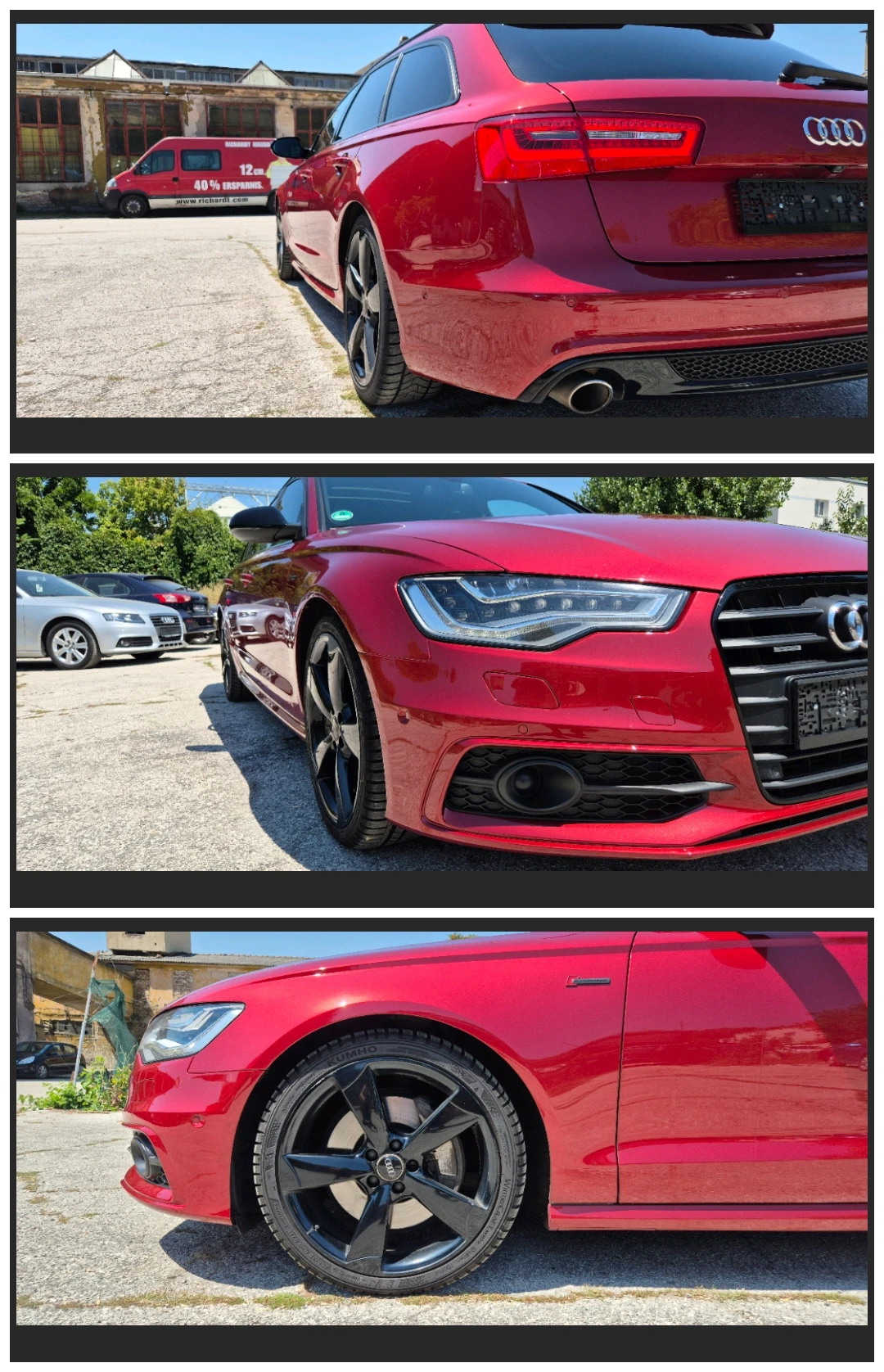 Audi A6 3.0BITDI Quattro S-Line Plus Full 2014 Германия, снимка 16 - Автомобили и джипове - 55546341