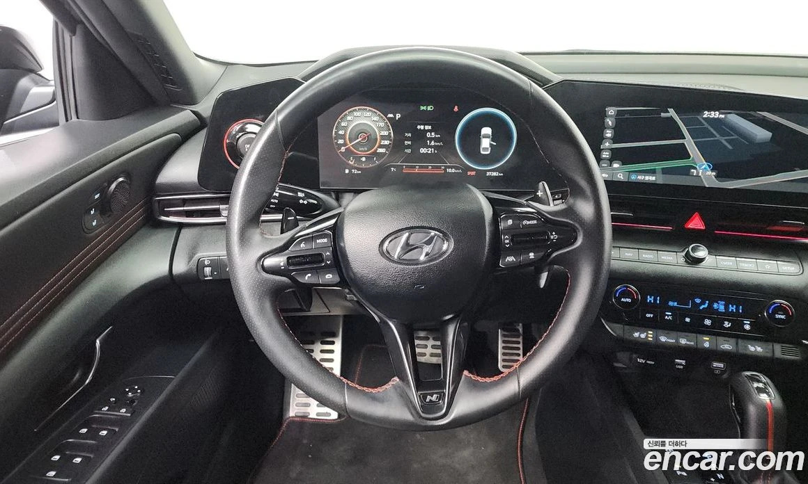 Hyundai Elantra 1.6 Turbo N Line Inspiration, снимка 13 - Автомобили и джипове - 56155686