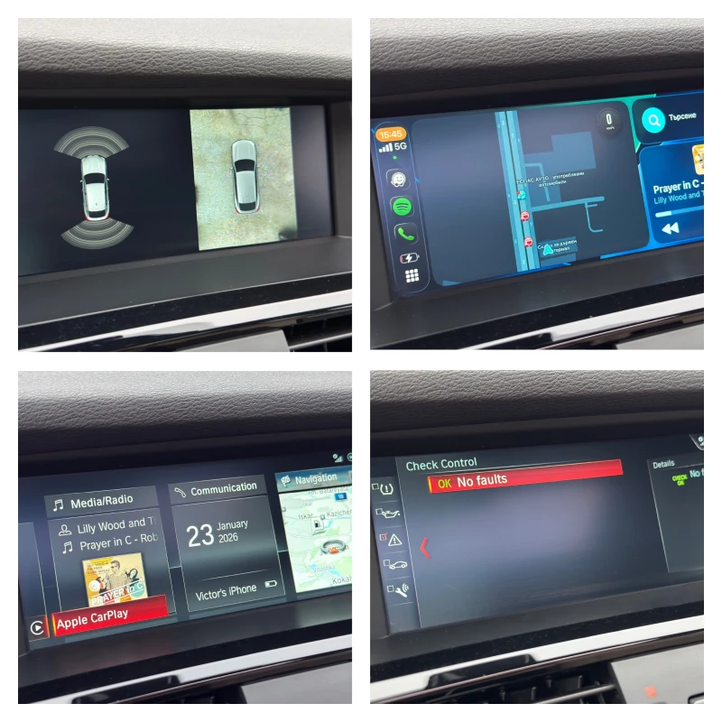 BMW X4 M40I 360КС. HEAD-UP ДИСТРОНИК KEYLESSGO ШИБЕДАХ, снимка 10 - Автомобили и джипове - 53204347