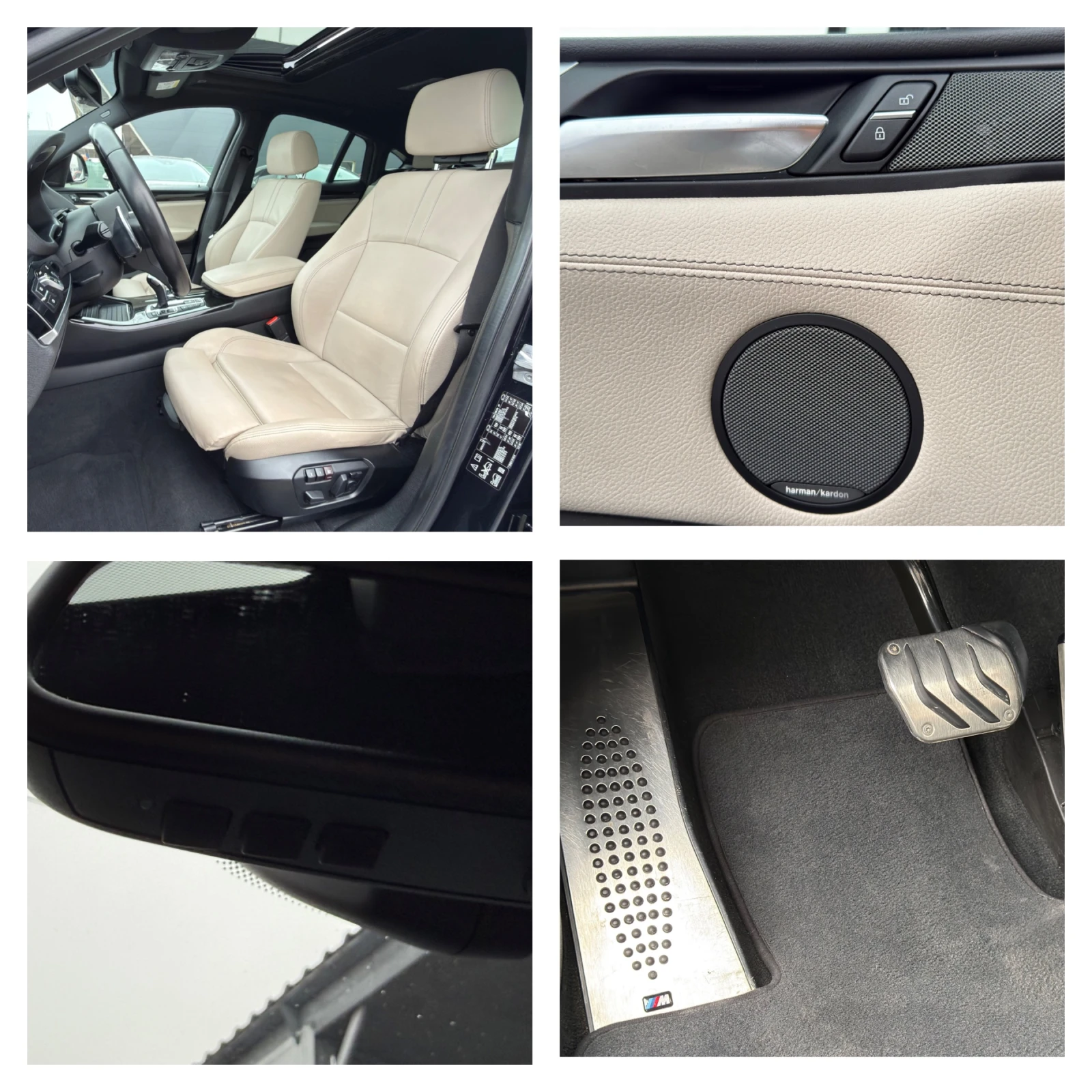 BMW X4 M40I 360КС. HEAD-UP ДИСТРОНИК KEYLESSGO ШИБЕДАХ - изображение 7