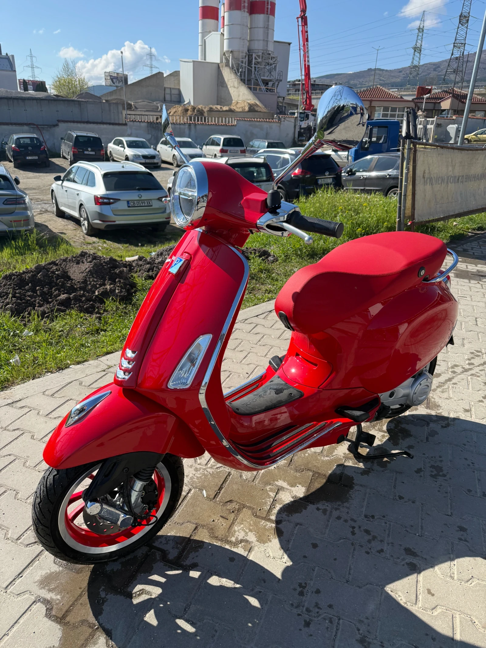 Vespa Primavera Vespa PRIMAVERA RED 50