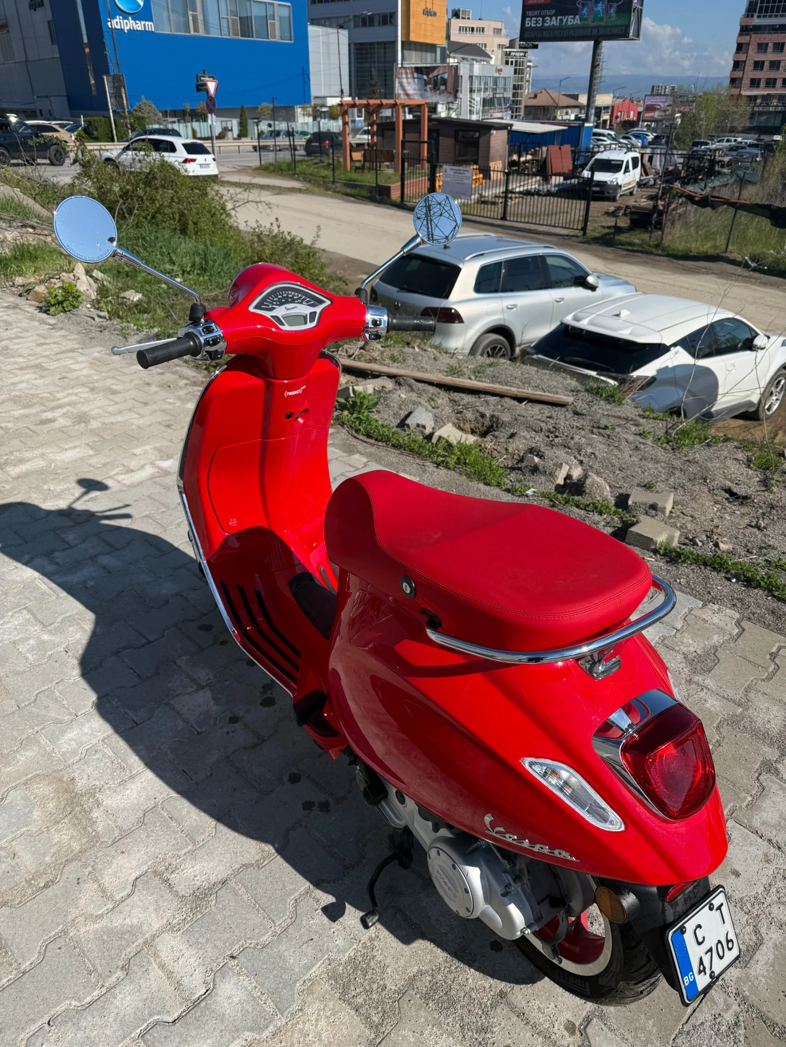 Vespa Primavera Vespa PRIMAVERA RED 50, снимка 2 - Мотоциклети и мототехника - 54911542