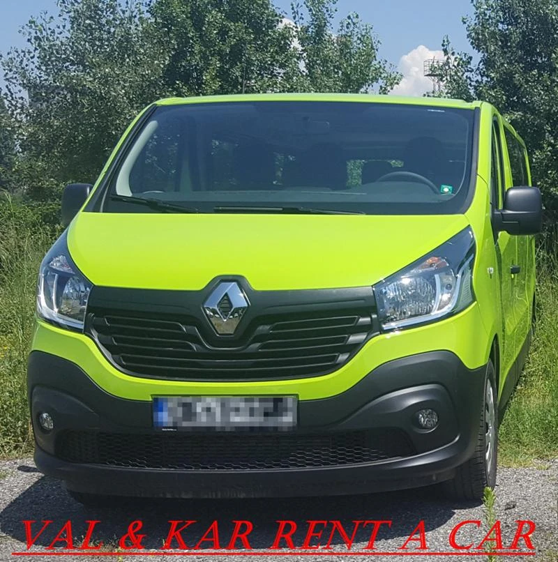 RENAULT TRAFIC КОЛИ ПОД НАЕМ, снимка 1 - Rent a car - 37870159