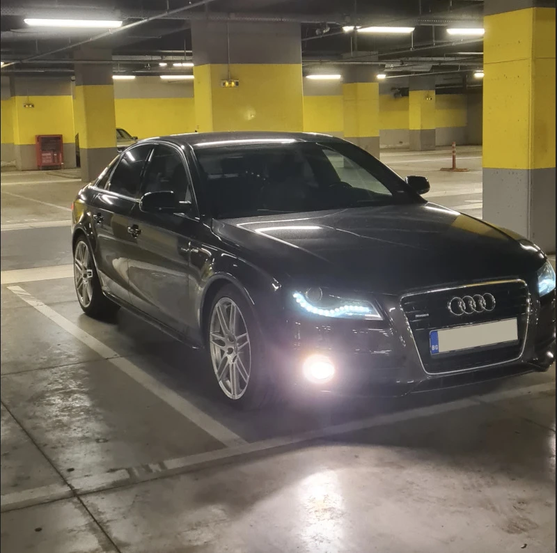 Audi A4 S-line black edition, снимка 9 - Автомобили и джипове - 47333743