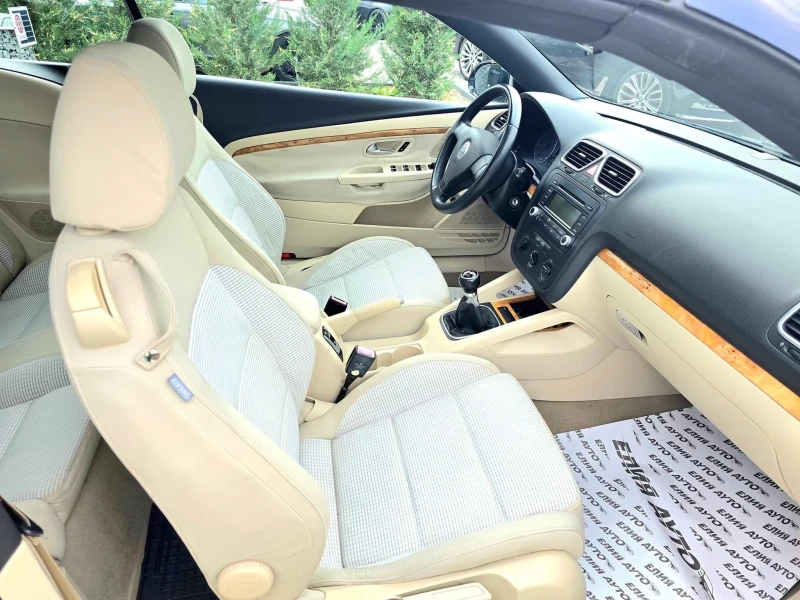 VW Eos 2.0FSI КАБРИО ТОП, снимка 13 - Автомобили и джипове - 47318183