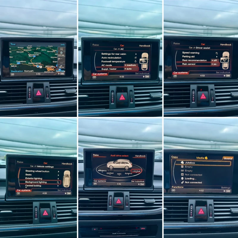 Audi A6 S6 ПАКЕТ::QUATTRO::ПОДГРЕВ::ПАМЕТ::КАМЕРА::BOSE::, снимка 16 - Автомобили и джипове - 52678143