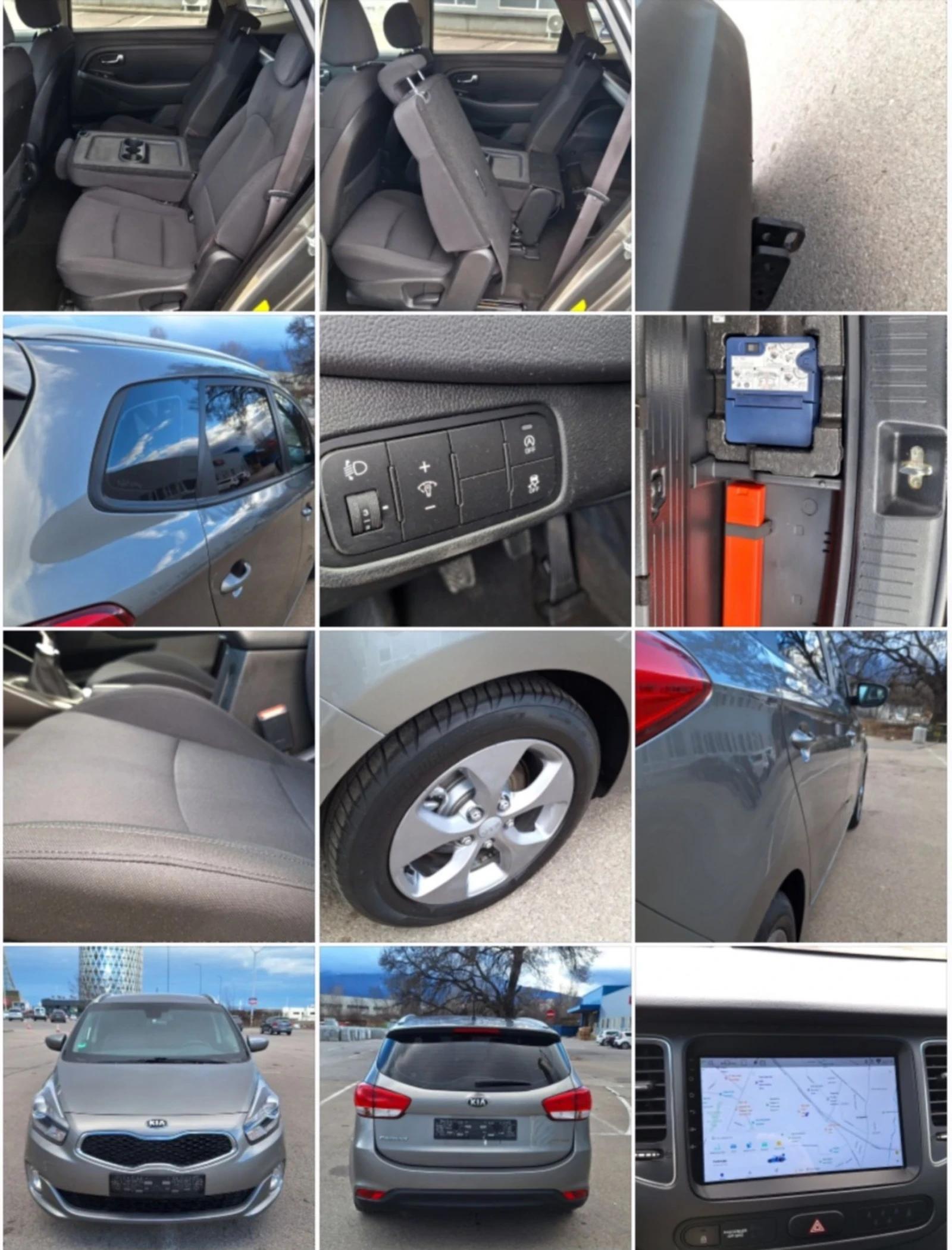 Kia Carens 1.7-���������-7����� | Mobile.bg � ����������� 17