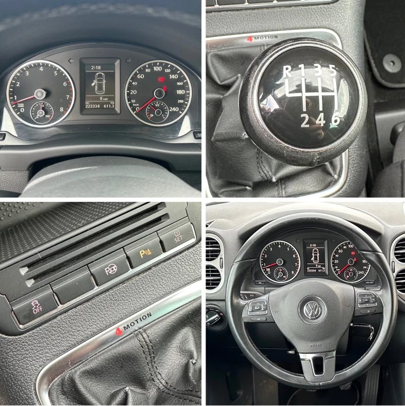 VW Tiguan 1.4TSI* 4x4, снимка 14 - Автомобили и джипове - 52452470