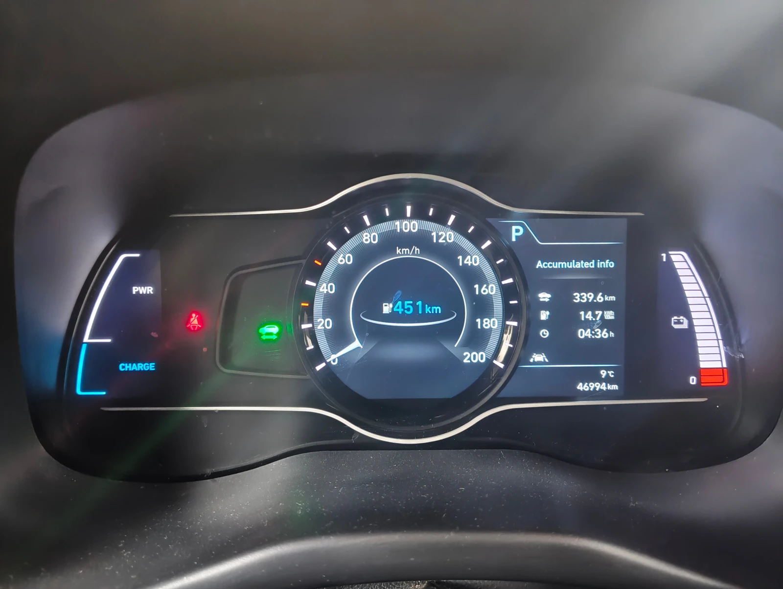 Hyundai Kona 64KWh* SOH 100%* BLUE LINK* DISTRONIC* Tермопомпа*, снимка 8 - Автомобили и джипове - 54033502