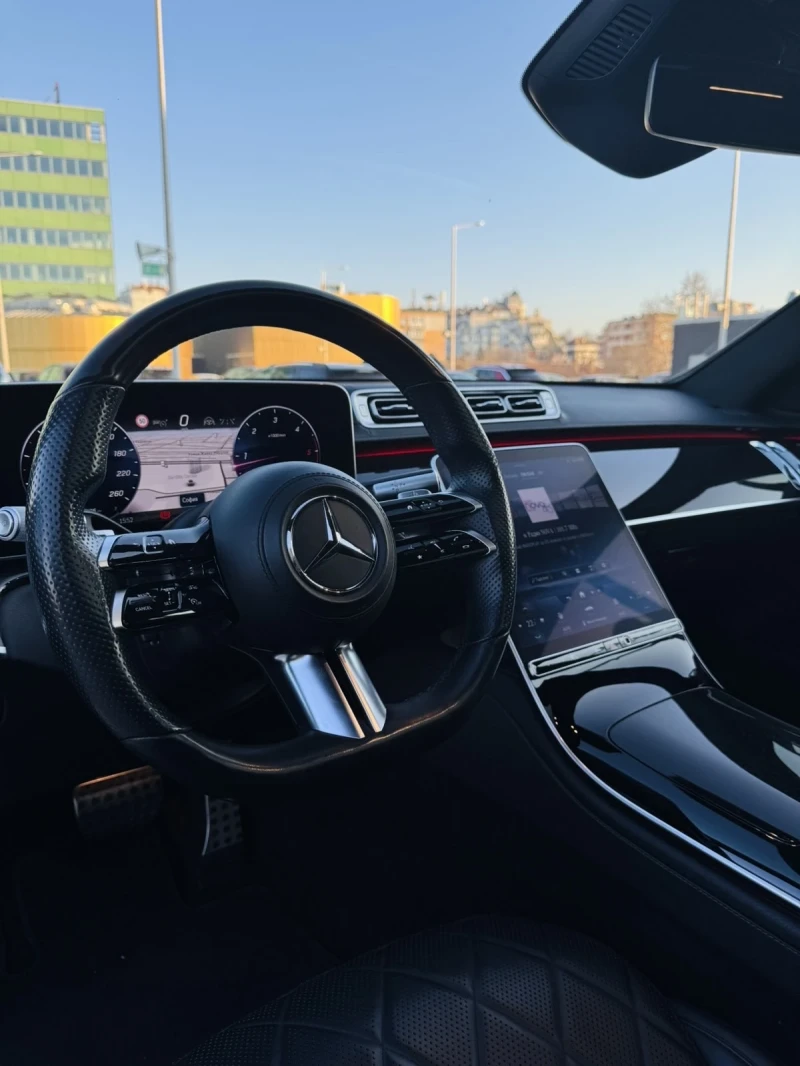 Mercedes-Benz S 400 4M* LONG* AMG* FULL* BURMESTER* MASSAGE* 360CAM* , снимка 5 - Автомобили и джипове - 48851725