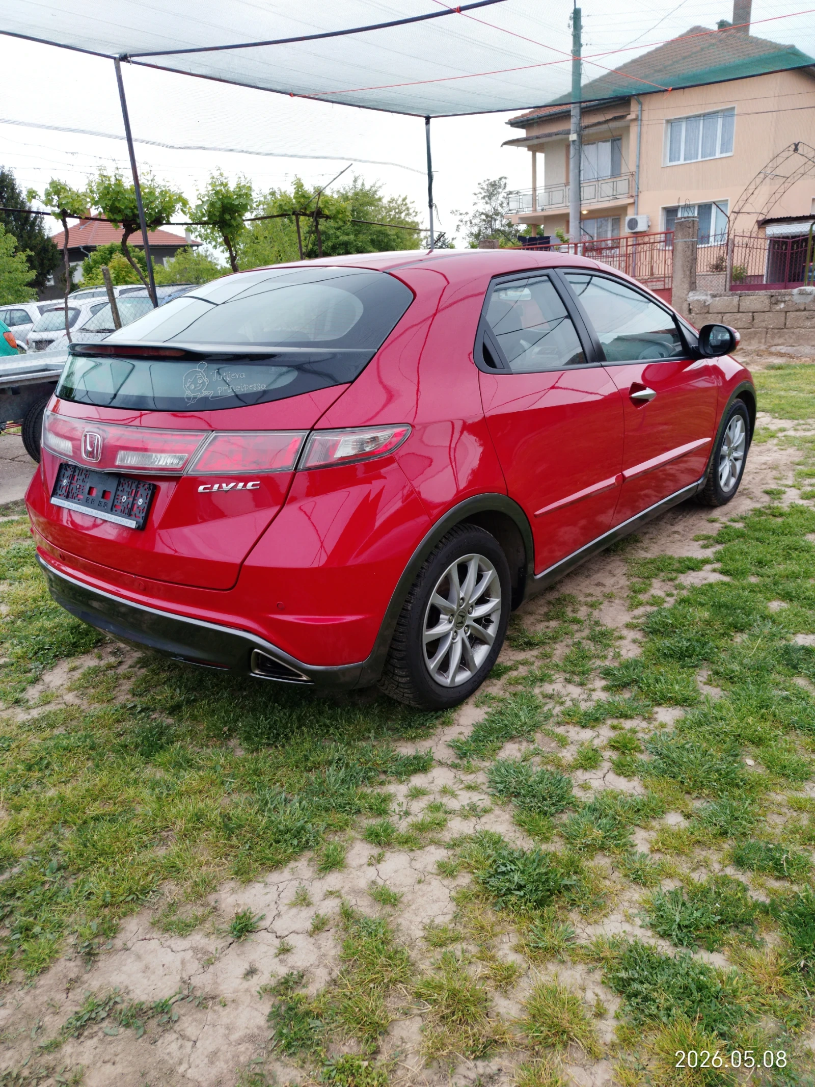 Honda Civic 1.8i-140кс, снимка 9 - Автомобили и джипове - 54478759