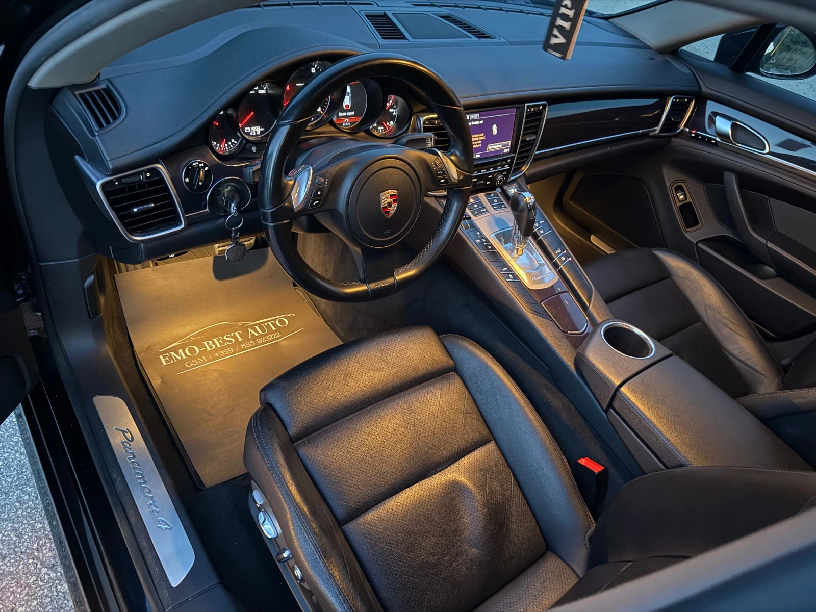 Porsche Panamera 4S* CARPLAY* КАМЕРА* ПАМЕТ* ШИБЕДАХ, снимка 12 - Автомобили и джипове - 55182847