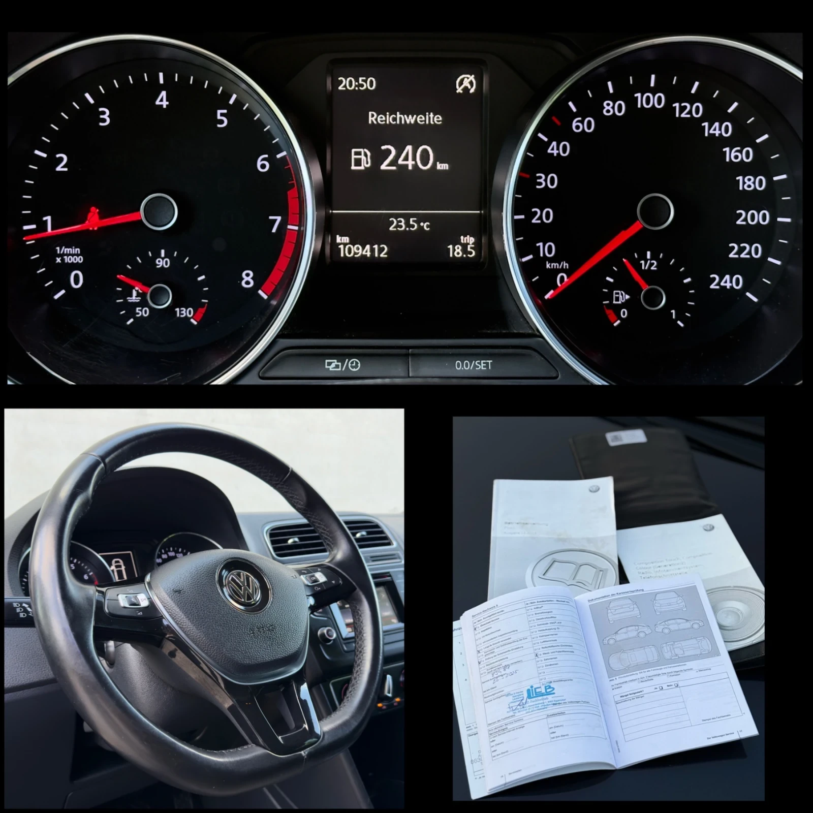 VW Polo 1.0i//R-LINE* FACELIFT, снимка 14 - Автомобили и джипове - 56265079