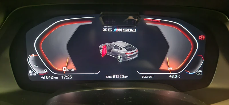 BMW X6 M50d, снимка 10 - Автомобили и джипове - 53090192