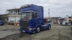Scania R 520 / вдигащ лафет / мега / евро 6 , снимка 1