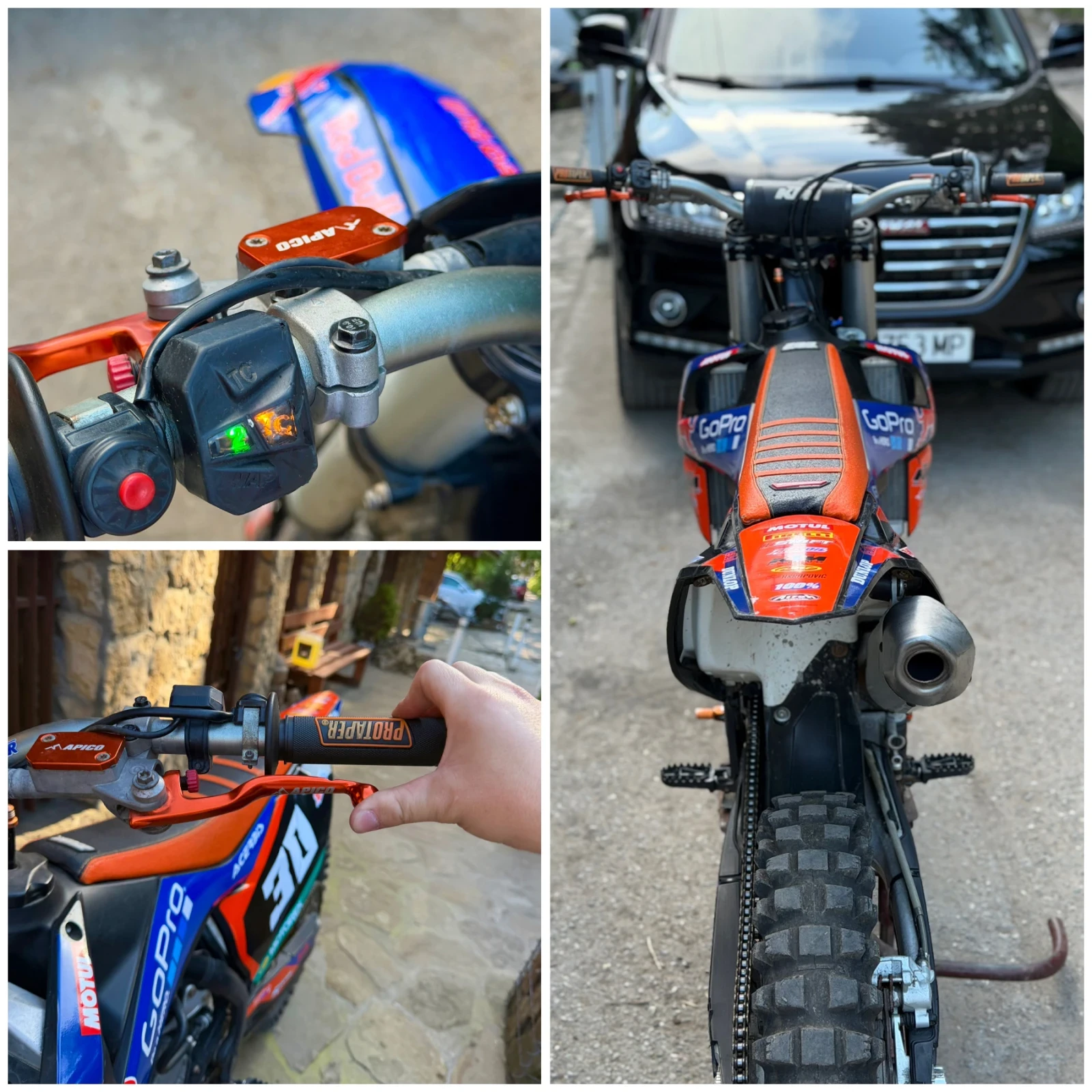 Ktm SX-F 350 Стартер/ 2 режима/Тракшън и Лънч контрол, снимка 4 - Мотоциклети и мототехника - 54723766