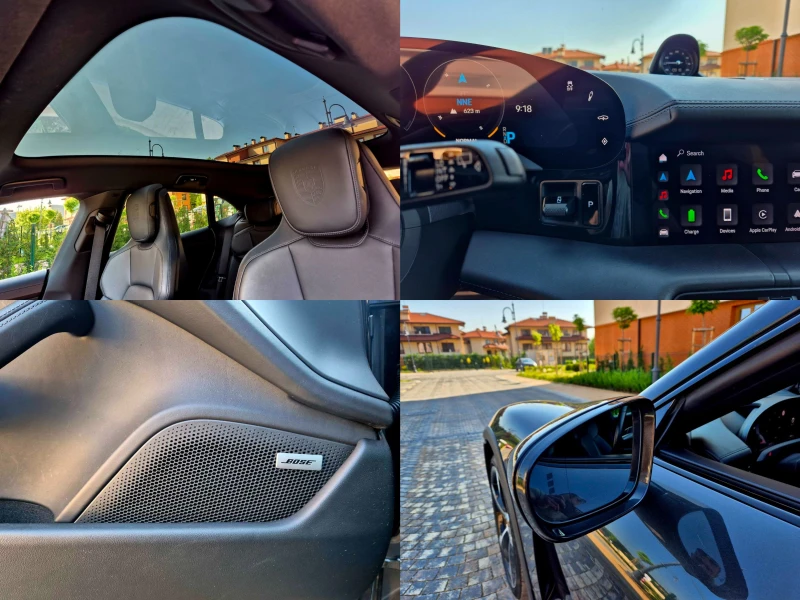 Porsche Taycan 4* CROSS TURISMO* PANO* BOSE* 360CAM* , снимка 15 - Автомобили и джипове - 50660185