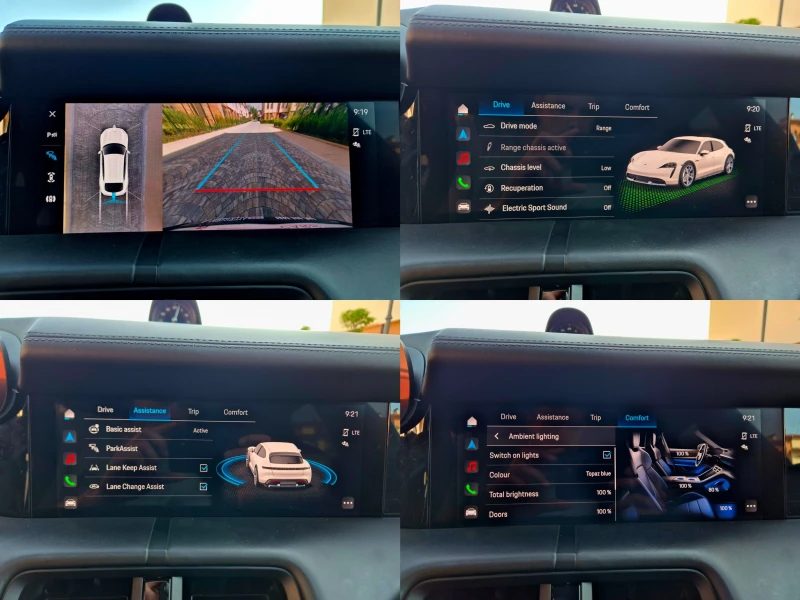 Porsche Taycan 4* CROSS TURISMO* PANO* BOSE* 360CAM* , снимка 14 - Автомобили и джипове - 50660185