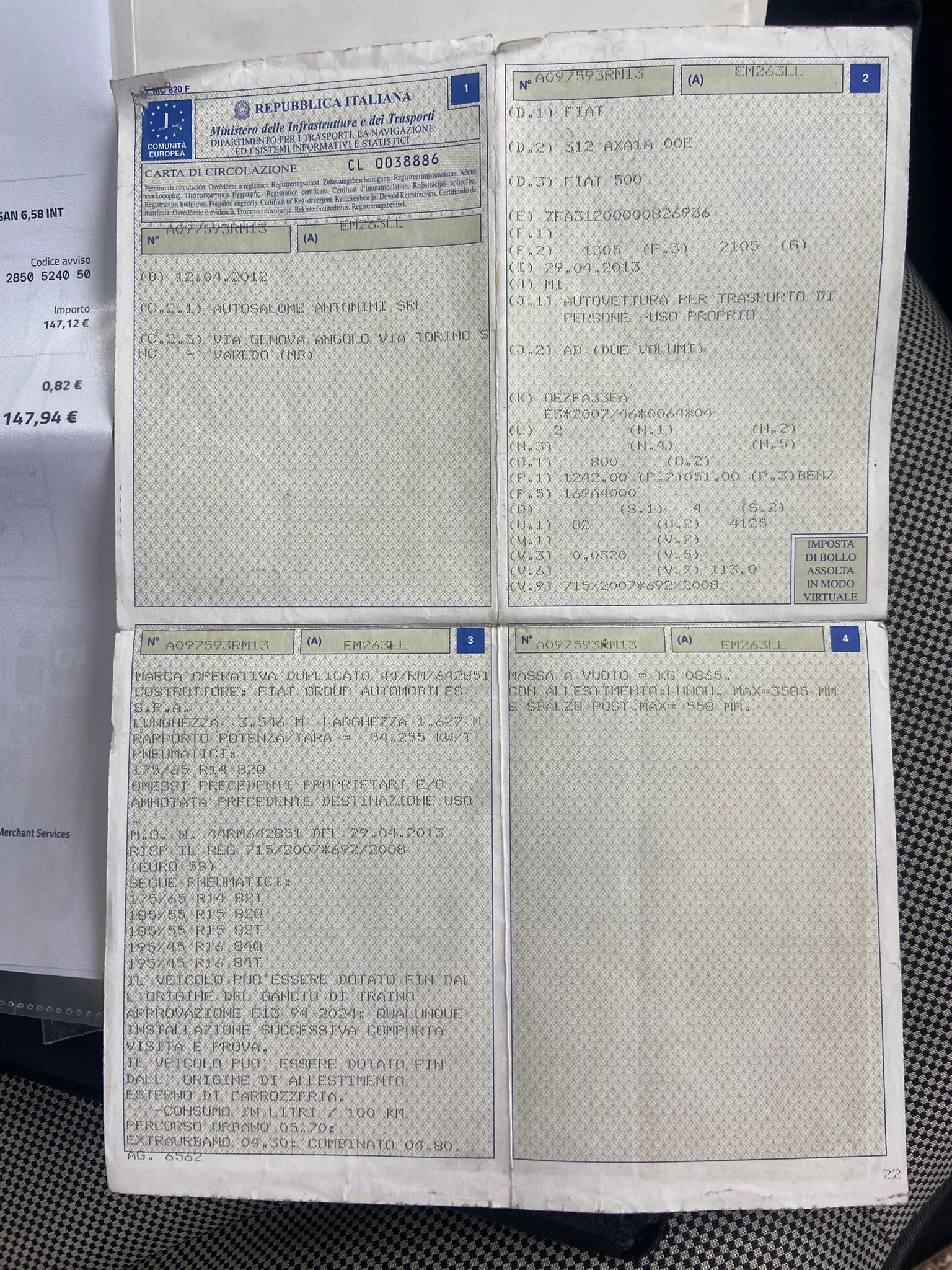 Fiat 500 1.3 BENZIN 70 KN | Mobile.bg � ����������� 15