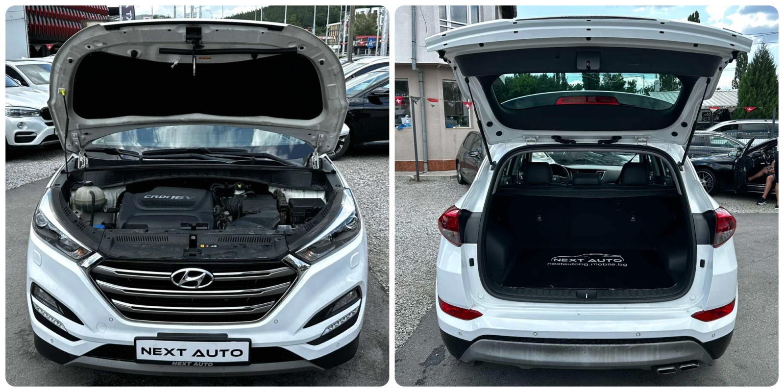 Hyundai Tucson 2.0D 185HP AWD PANO CAMERA LANE ASSIST E6B, снимка 16 - Автомобили и джипове - 55176947